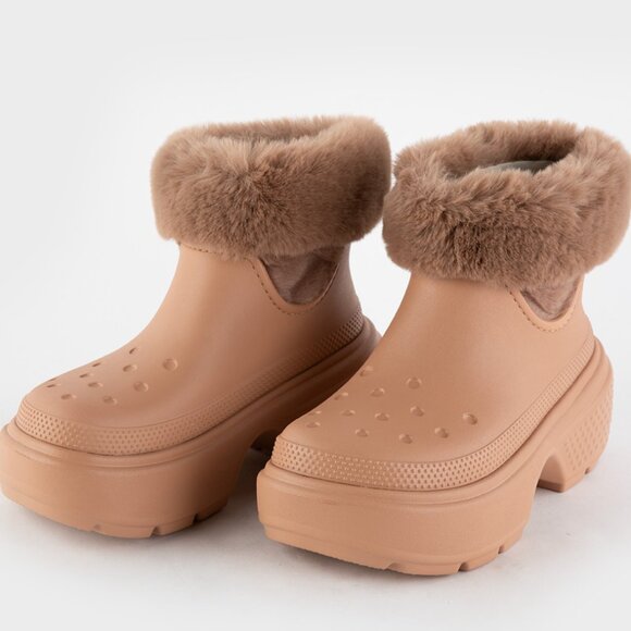 NWT Crocs stomp lined boot - Picture 2 of 2